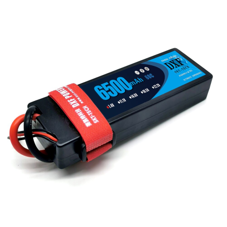 Batterie DXF 6500mAh 2S 60-120C Lipo Pack with Deans Plug