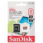 CARTE MEMOIRE MICRO SD AVEC ADAPTATEUR 8GO SANDISK