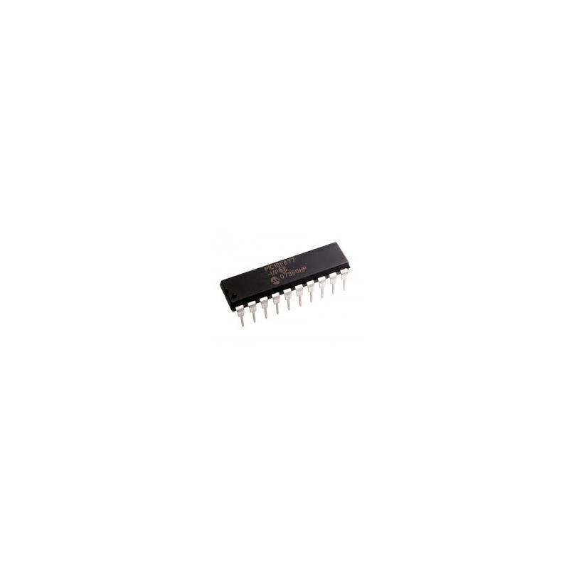 PIC16F677-I/P Microcontrôleurs 8 bits - MCU 3.5KB FL 128R 18 I/O