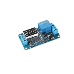 Minuterie numérique 12v Avec relais indépendant 2 boutons Automatisation Programmeur ou minuterie