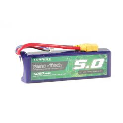 Batterie Turnigy Nano-Tech Plus 5000mAh 3S 70-140C Lipo Pack w/XT90