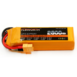Batterie Tcbworth 2600mAh 3S 40C Lipo Pack