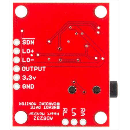 Moniteur de fréquence cardiaque AD8232 ECG