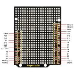 plaques de circuit imprimé perforées pour projets électroniques Arduino