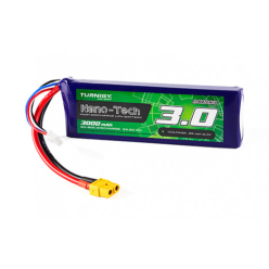 Batterie LIPO NANO-TECH 3000mAh 3S 11.1V 30~60C XT60