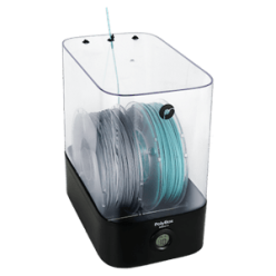 Boîte de stockage sèche Polybox Polymaker pour 2 bobines de filaments d'impression 3D