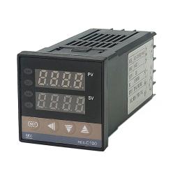 Régulateur Intelligent de température pour thermocouple type K REX-C100 sortie SSR