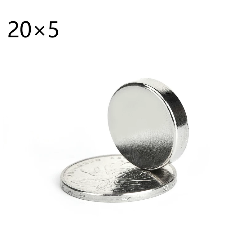 Aimant Rond N35 En Néodyme 20X5mm