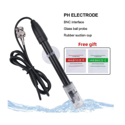 Electrode pH Mètre PH-201 connecteur BNC Avec Auto Calibration