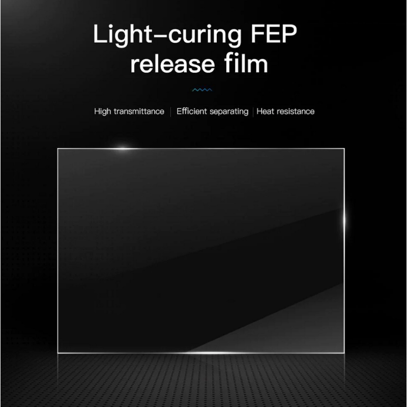 Film de separation FEP pour imprimante 3D DLP LCD 140X200 épaisseur 0.15MM 5Pcs