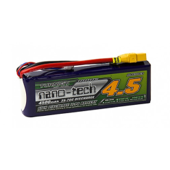 Batterie Nano-Tech 4500mah 3S 35-70C Lipo Pack XT90