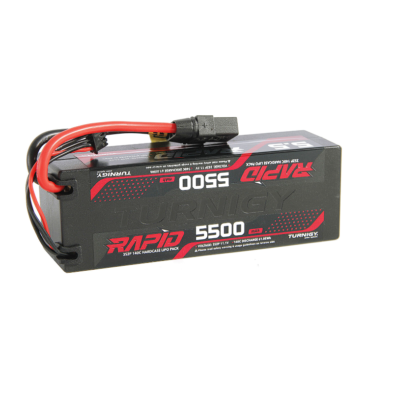 Batterie rapid Turnigy 5500mAh 3S 2P 140C Lipo Pack XT90