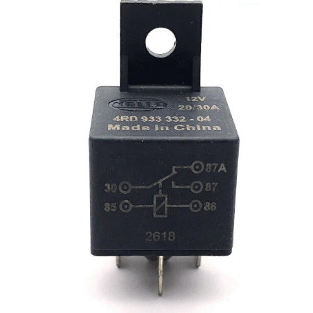 Relay HELLA 4RD 933 332-16 24VDC 10/20A 5 broches