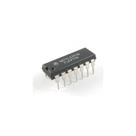 74LS393 Dual 4-bit binary ripple counter