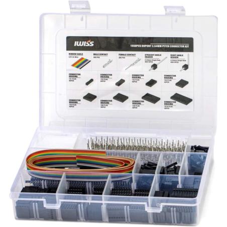 Kit de connecteurs JST set-1550pcs 2.54mm