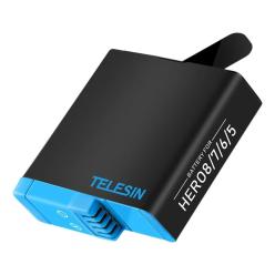Batterie Rechargeable TELESIN 1220mAh 3,85 V pour caméras GoPro Hero 8/7/6/5