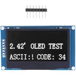 Module OLED 2.42 Inch 128X64 SSD1309 I2C SPI pour Arduino