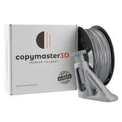 Filament 3D PLA COPYMASTER 1.75MM 1KG silver Biodégradable