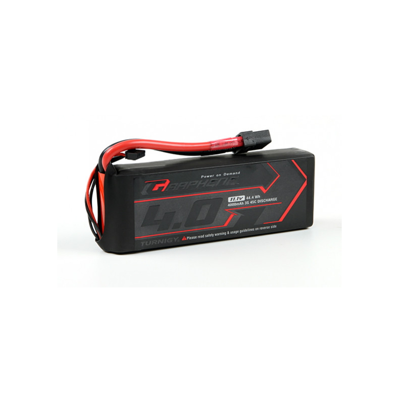 Batterie GRAPHENE Turnigy 4000mAh 3S 45C Lipo Pack XT90