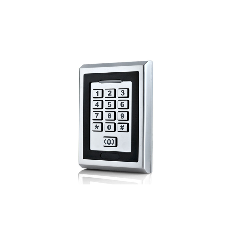 Clavier RFID en métal pour système de contrôle d'accès de porte extérieur étanche IP68 K5EM