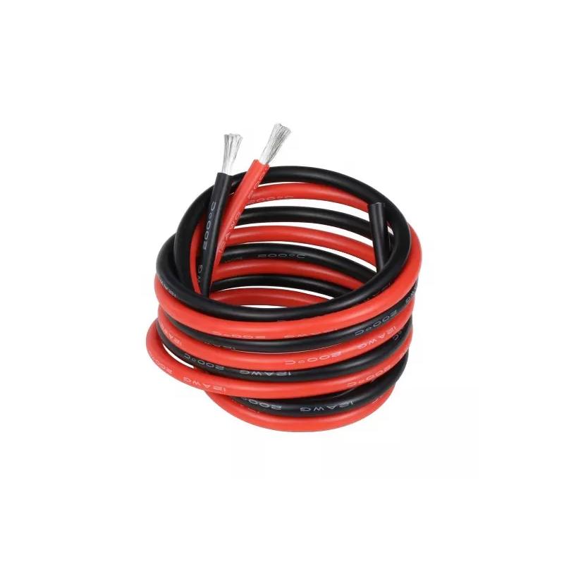 Câble Silicone fil flexible 10AWG PAR METRE
