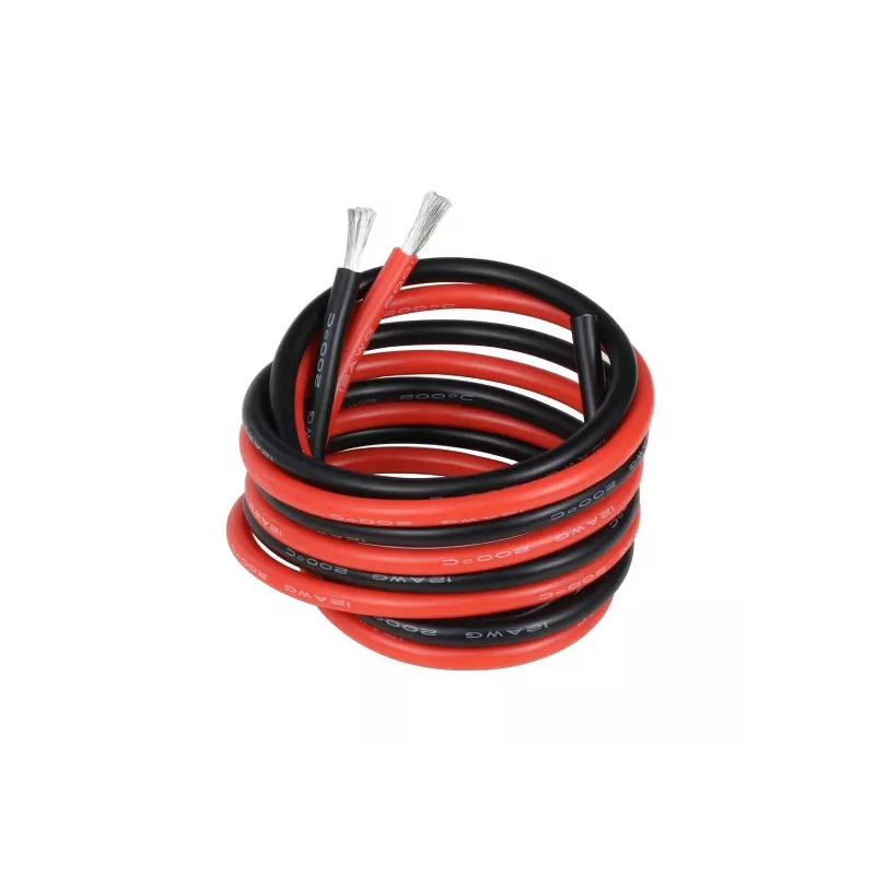 Câble Silicone Fil Flexible 18AWG PAR METRE