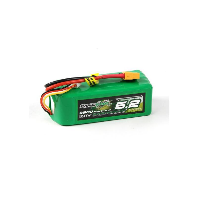 Multistar LiHV High Capacity 5200mAh 3S 11.4V 10C