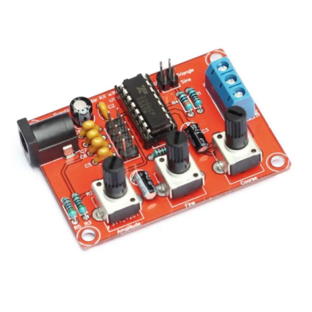 Kit générateur de signal de fonction de haute précision Sine/Triangle/Square 1HZ -1MHZ XR2206