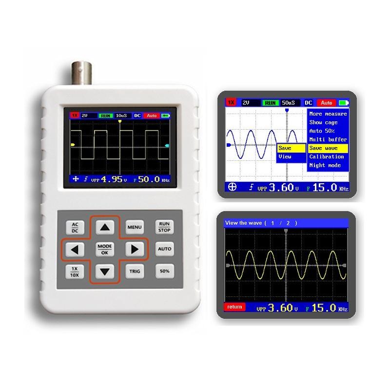 Oscilloscope portable 1 voie 5MHZ ADS2050H